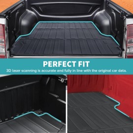 NB-Autos  5FT Truck Bed Mat For 2023-2025 Chevy Colorado/GMC Canyon 3D TPE Short BedLiner