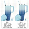 BJPKPK Tumbler With Handle 30 oz Stainless Steel Insulated Tumbler