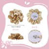 PH PandaHall 18cm Flower Brooch Rose Hair Clips Elegant Floral