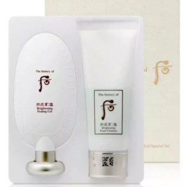 The History of Whoo History of Whoo: Brightening Peeling Gel 100ml + Foam Cleanser 100ml - US SELLER