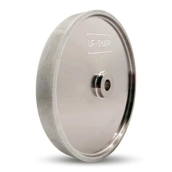 Uf-Sharp CBN Grinding Wheel 8 inch 600 Grit, 1" Wide,