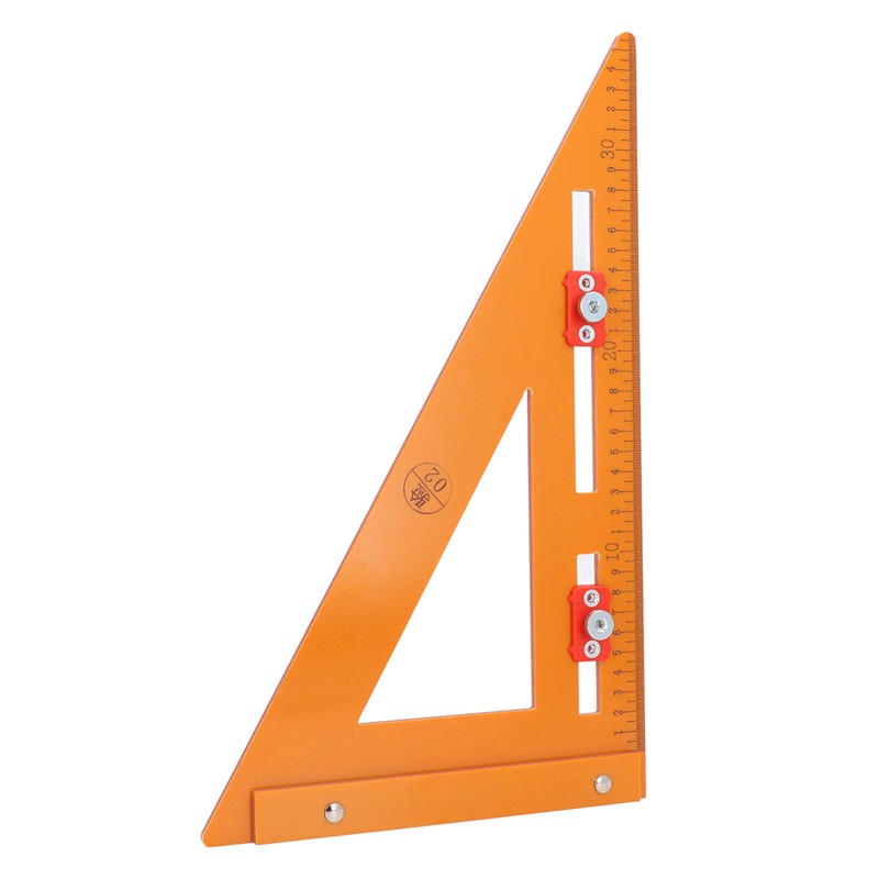 Rafter Square 2 in 1 High Accuracy 220x380mm Mechanical Angle