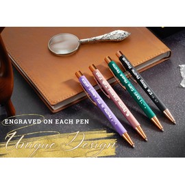 InnoBeta Anime Gifts For Women, Ballpoint Pen Set of 4, Birthday Kawaii Gifts for Anime Lovers