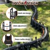 OULEME 30FT RV Sewer Hose Support, Black Tank Hose Holder