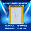 YTKavq 455572 - Batería de iones de litio (3,7 V,