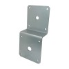 Automotive Authority Galvanized Deck Joist Tie Plate, Z Bracket for