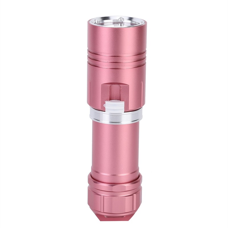 L2 LED Flashlight Torch 100M Diving Waterproof for Camping Stepless
