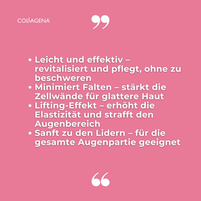 Collagena Rose Essential Velvet Rose Revitalising and Moisturising Eye Serum