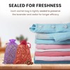 All-Natural Cedar and Lavender Sachet (20 Pack) with Hanger Hooks