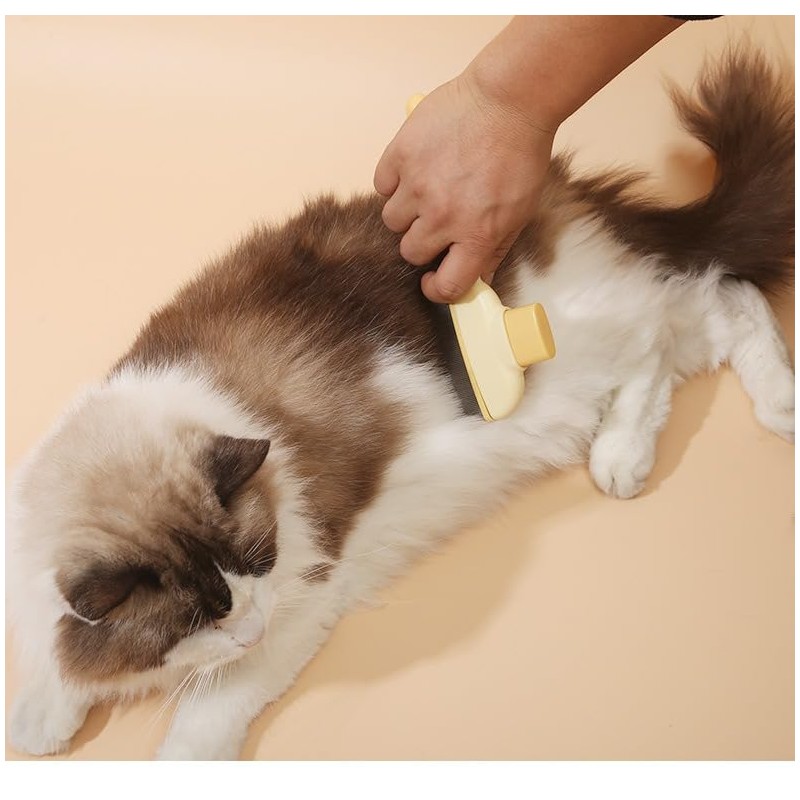 EMAGIC IOT 2pcs Cat Lice Comb Pet Hair Removal Tool