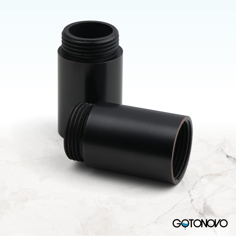 gotonovo 2 Inch Oil Rubbed Bronze Extension Tube for Shower