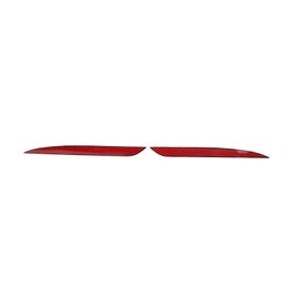 Rear Bumper Reflector, 1495817 00 C, 1 Pair Upper Reflector Rods, Bumper Reflector Strips, Left Right Replacement for Model Y 2020 to 2023, Red