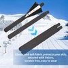 Snow Skis Protection Fabric Soft Sleeve Cover Wide Open,Adjustable Snow
