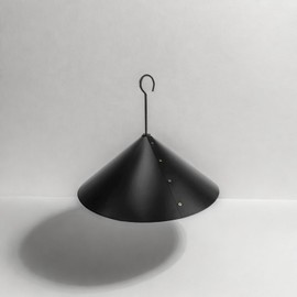 Outdoor Squirrel Flapper, Galvanized Steel Protective Professional Outdoor Squirrel Baffle for Bird Feeder(Rod (with High and Short Fixed Clips))