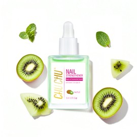 CHUCHU Nail Cuticle Oil Strengthener - Kiwi Scent Repair Growth Moisturizing Treatment - Natural Jojoba Vitamin B & E for Dry Cracked Nails