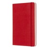 Moleskine Ruled Hard Cover Notebook - Scarlet Red - L/A5
