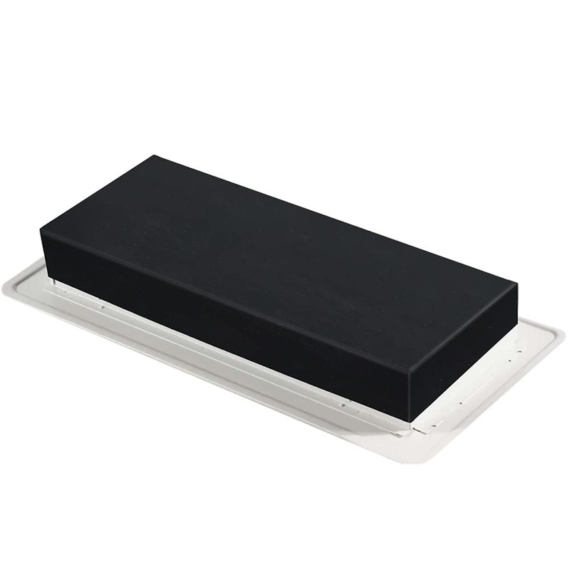 Buzzlett 4-Pack Complete Airflow Seal Rubber Vent Cover for Floor,