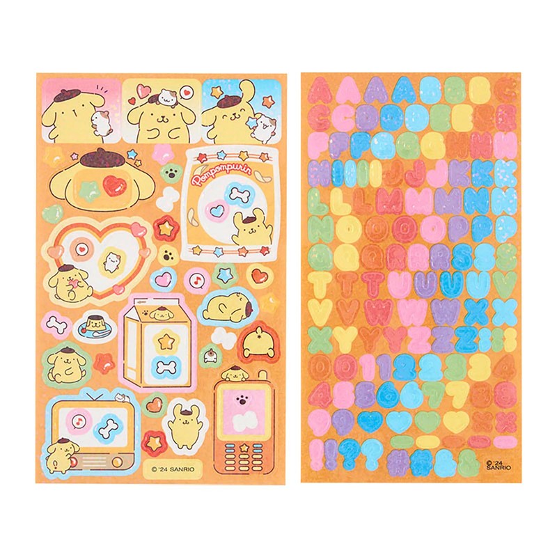 Sanrio 370312 Tweezers & Deco Charm (Enjoy Idol) Pompompurin