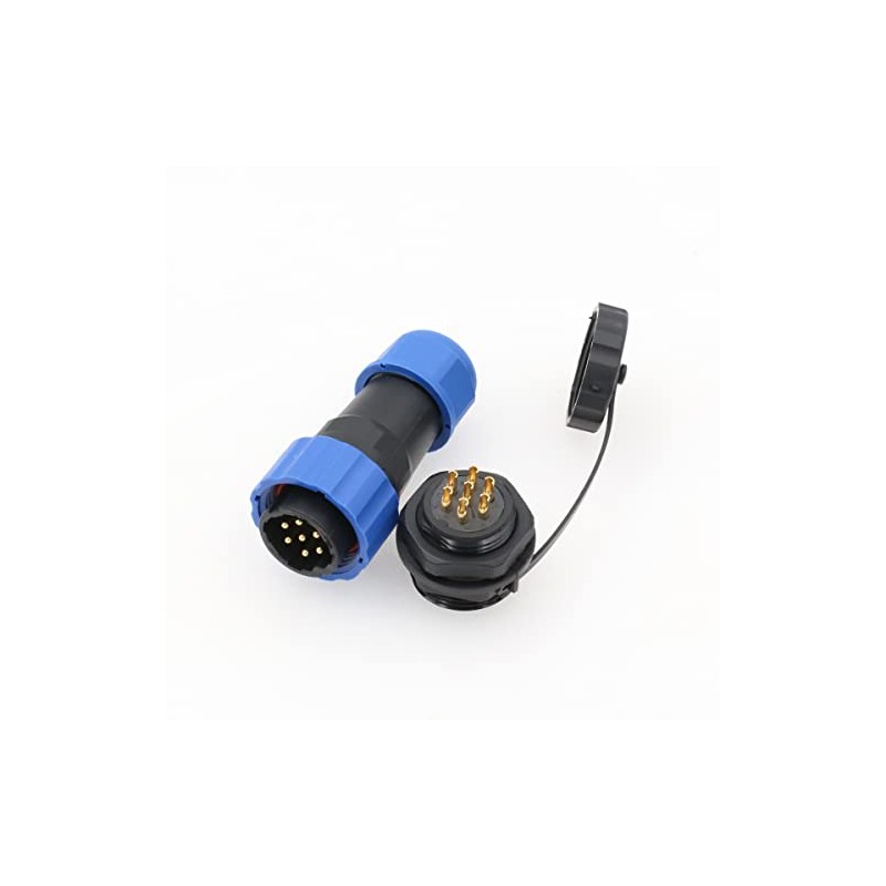 SZRMCC SD20 Waterproof Connectors 7 Pin 10A Panel Mount Circular