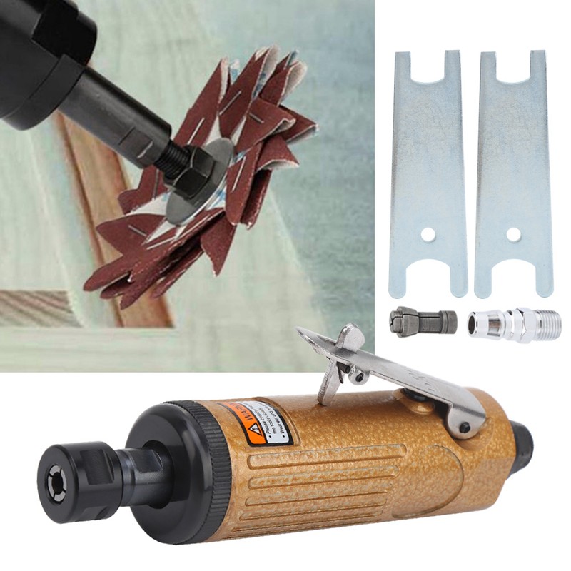 Pneumatic Engraving Machine Mini Angle Die Grinder Equipment 0.6MPa 0.23m/min