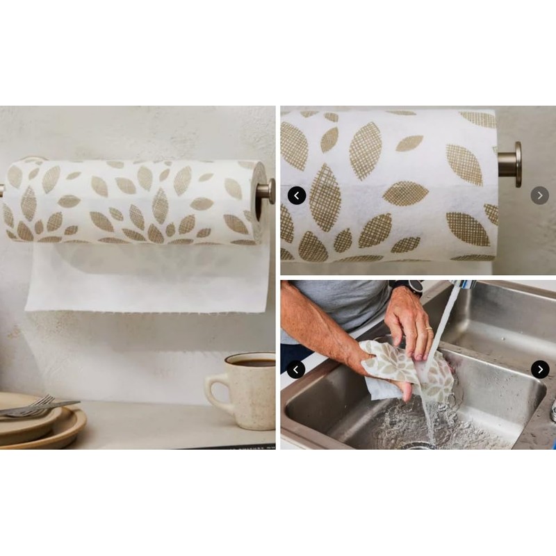 Ecozoi Bamboo Rayon Reusable Towels - 4 Pack | Equivalent