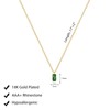 Luxval Diamond Necklaces for Women 18K Gold Plated Dainty Gold