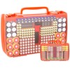 Aptbyte Battery Organizer Storage Holder Box Case with Tester- 269