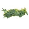 Green Artificial Plant Fake Leaves Aquarium Fish Tank Reptile Terrarium