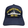 USS North Carolina BB-55 Embroidered Patch Cap Baseball Hat Strapback