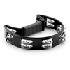 TIGER TAM14-BK Half Moon Tamburin - Schwarz