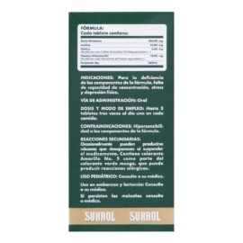 Sukrol Multivitaminico Para Cerebro Y Nervios 100 Tabletas
