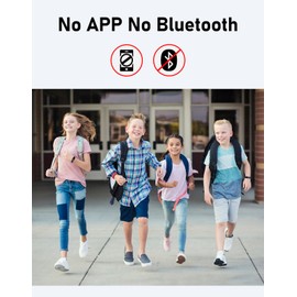 GRV Pedometer Watch Fitness Watch No Bluetooth/App/Phone Required,Fitness Tracker with Step Counter Calories Counter Sleep Monitor for Walking Running