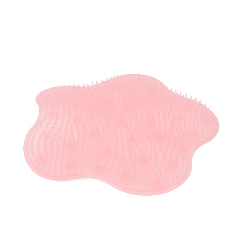 3PCS Shower Foot and Back Scrubber Silicone Wall Mounted Bath