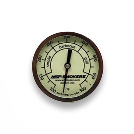 ASF All Seasons Feeders - Glow in The Dark 3" BBQ Temp Gauge for All ASF Smokers