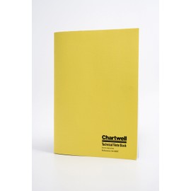 Exacompta - Ref A4-646CZ - Chartwell - Softcover Laboratory Technical Note Book, A4 297 x 210mm, 5mm Quadrille Grid Square Ruling, 80 pages 70gsm Paper - Yellow