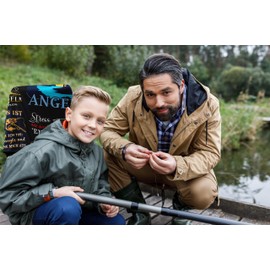 Jinmaple Fishing, Fishing Gifts for Anglers, Fishing Gift, Gift for Anglers, Fishing Gift, Angler Gifts for Men, Gift Angler, Fishing Gifts for Men, Blanket 150 x 130 cm