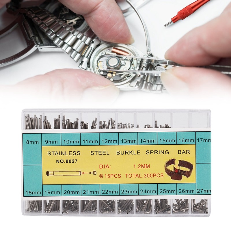 Alloy Steel 1.2mm Spring Bar Watch Repairing Tools Accessory for