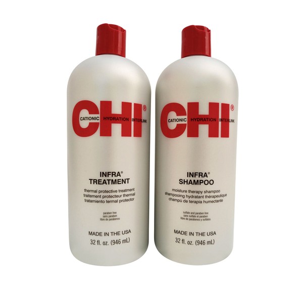 CHI Infra Duo Shampoo & Conditioner Set 32 OZ