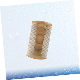 Ipetboom Womens Hair Brush Fine Tooth Comb Bamboo Miss Portable Smoothing Hair Brush