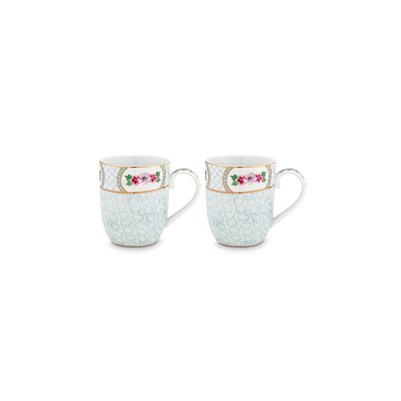 Pip Studio Set of 2 Small Cups Blushing Birds |