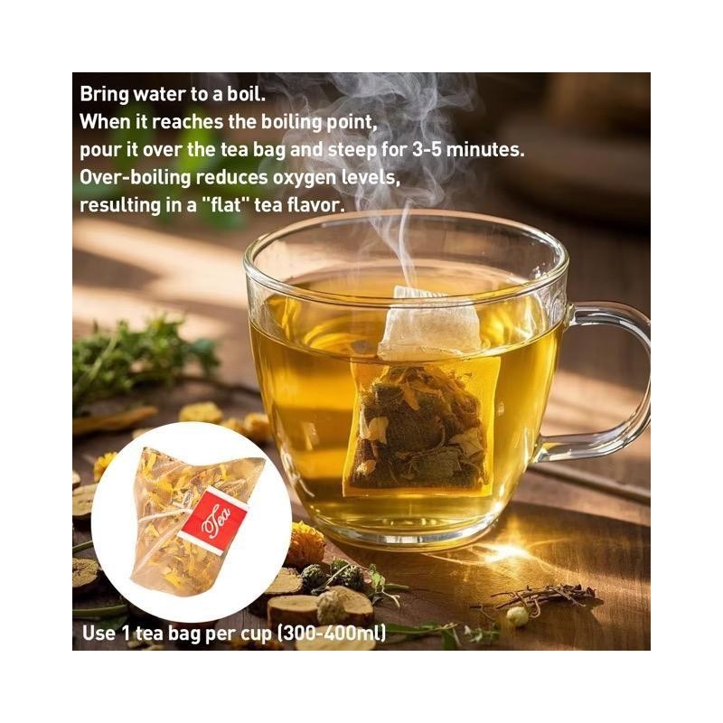Chicory and Gardenia Honeysuckle Liquorice Herbal Tea Ready to Eat