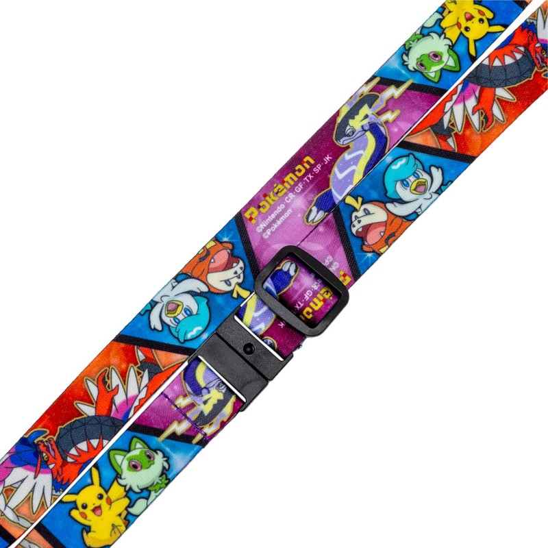 Tees Factory PM-5541536SH Pokemon Scarlet Violet Antibacterial Lanyard 35.4 inches