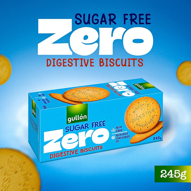 Gullon SUGAR FREE Digestive Biscuits 245g