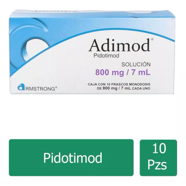 Armstrong Adimod Solución 800 Mg Caja Con 10 Frascos De 7 Ml