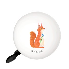 Mr. & Mrs. Panda XL Bicycle Bell Squirrel Flower Gift Large Bicycle Bell Squirrel Mountain Bike Funny Sayings Loud Good Mood