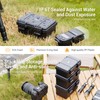 KIWIFOTOS 58 Slots AA AAA CR2032 Battery Case Holder with