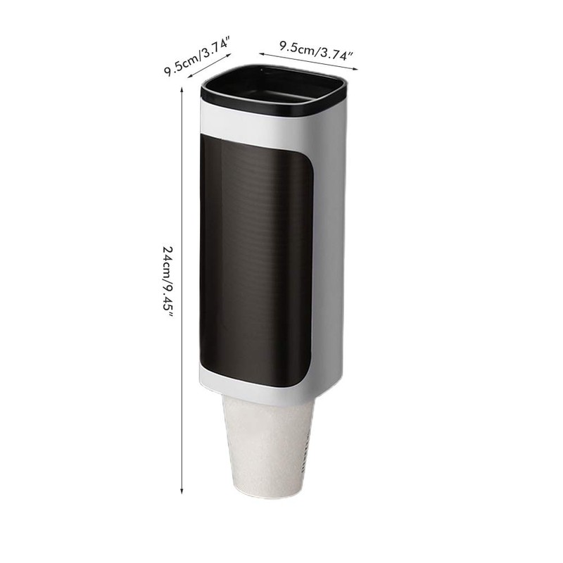 HUSHUI Cup Dispenser, Paper Cup Holder for Water Dispenser, Wall