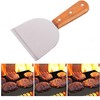 Grill Scraper for Griddle,Extra Wide Griddle Scraper,Kitchenware Stainless Steel Frying