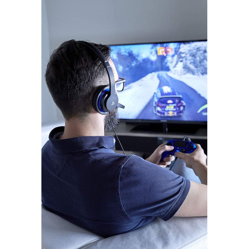 Bigben Interactive PS4OFCOMMUNICATOR Headphones Single Phase Headband Black Blue -