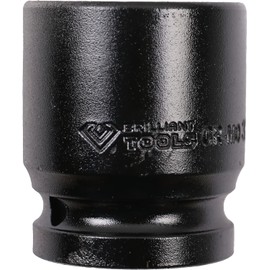BRILLIANT TOOLS BT025602 3/4 Inch Power Socket 12 Point 30 mm [Powered by KS Tools]